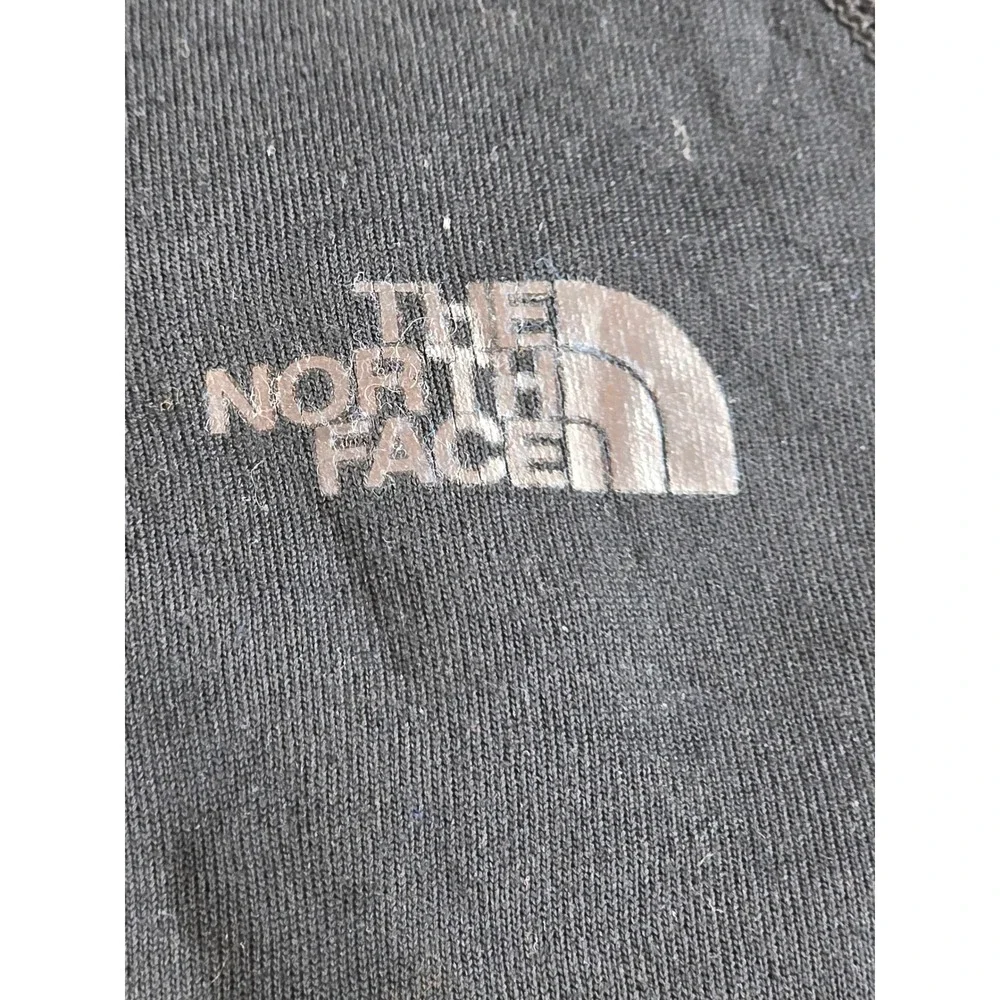 The North Face Mens Black Quarter Zip Pullover Long Sleeve Active Top Size Small